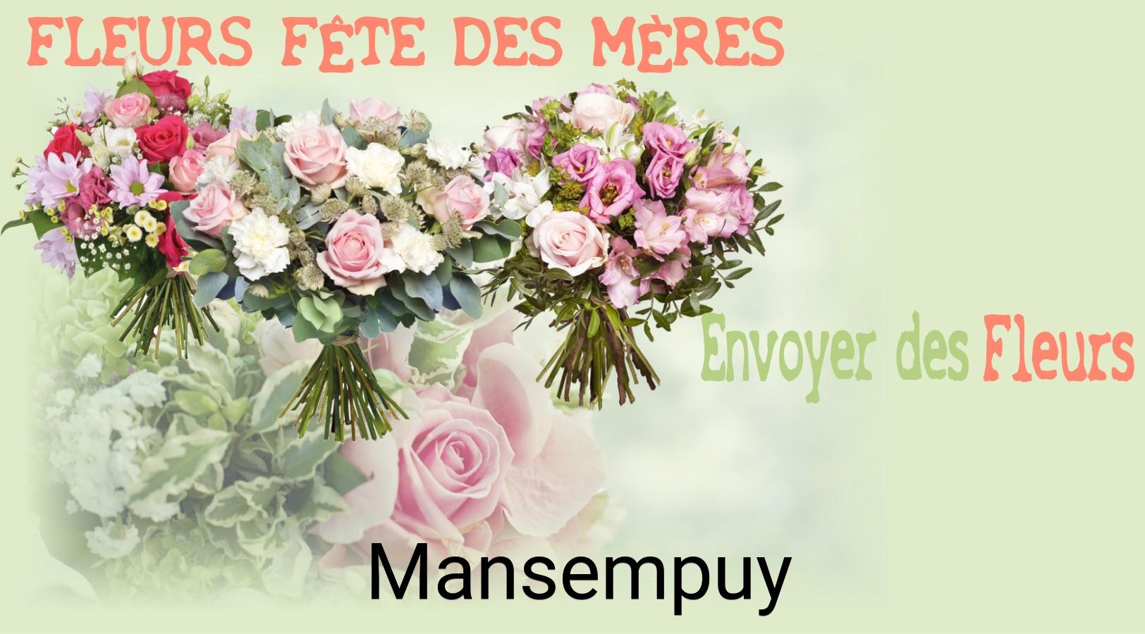 Bouquet de Fête des Mères livré à Mansempuy